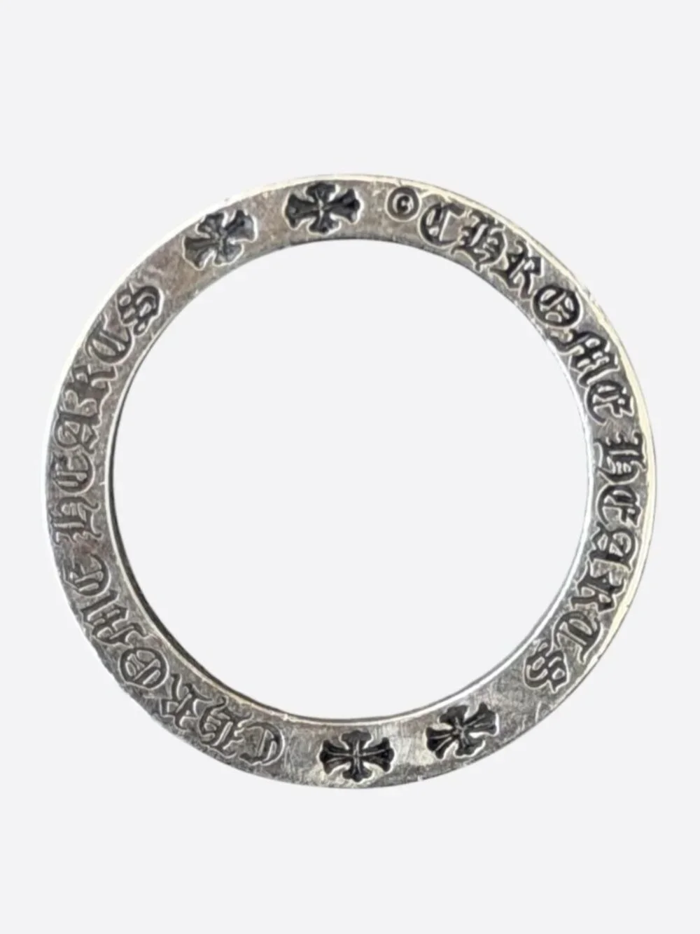 Chrome Hearts Silver Forever Ring